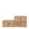 meuble asymétrique en chêne